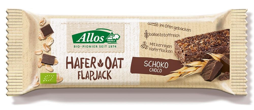 Hafer Schoko Flapjack Allos
