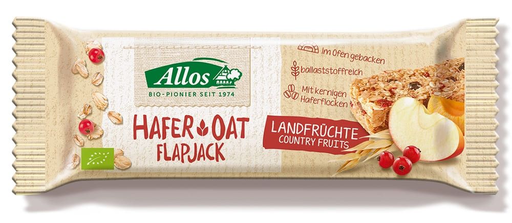 Hafer Landfrüchte Flapjack Allos