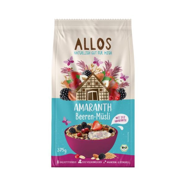 Amaranth Beeren Müsli Allos