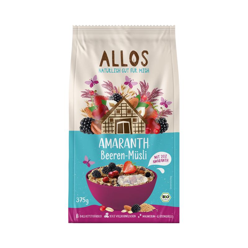 Amaranth Beeren Müsli Allos
