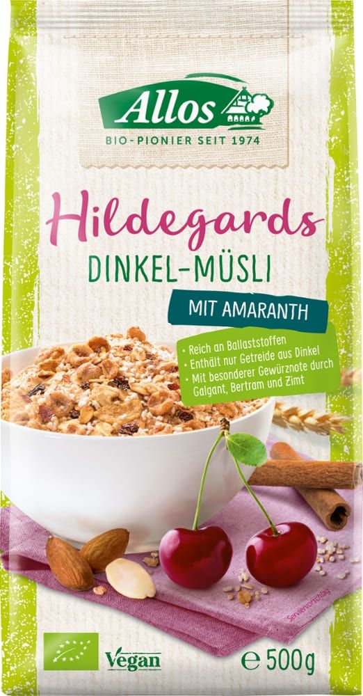 Allos - Hildegards Dinkel-Müsli 5 Stück zu 500 g