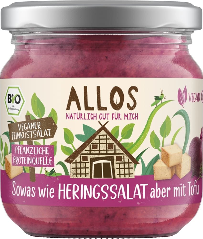 Allos - Sowas wie Heringssalat 6 Stück zu 165 g