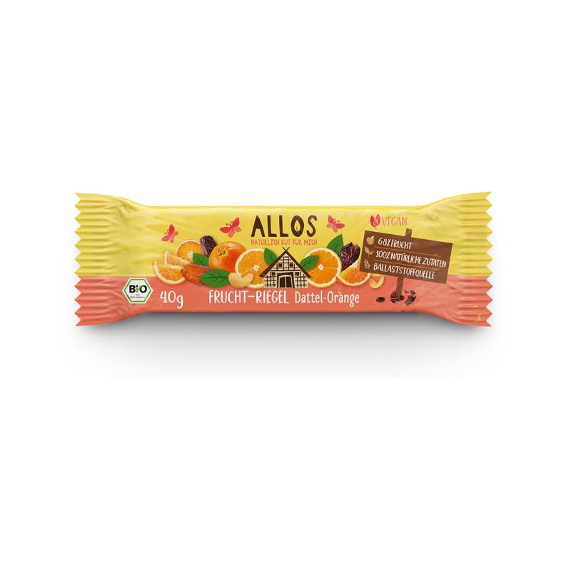 Frucht-Riegel Dattel-Orange Allos