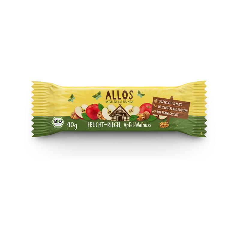Frucht-Riegel Apfel-Walnuss Allos