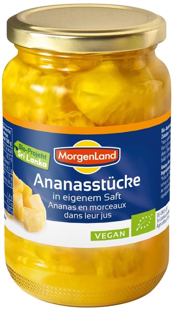 Ananasstücke Morgenland