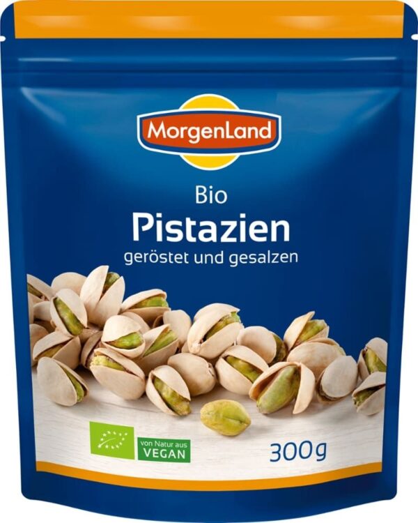 Bio Pistazien geröstet und gesalzen Morgenland