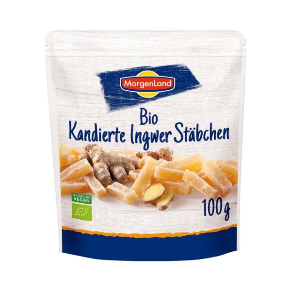 Bio Kandierte Ingwer Stäbchen Morgenland