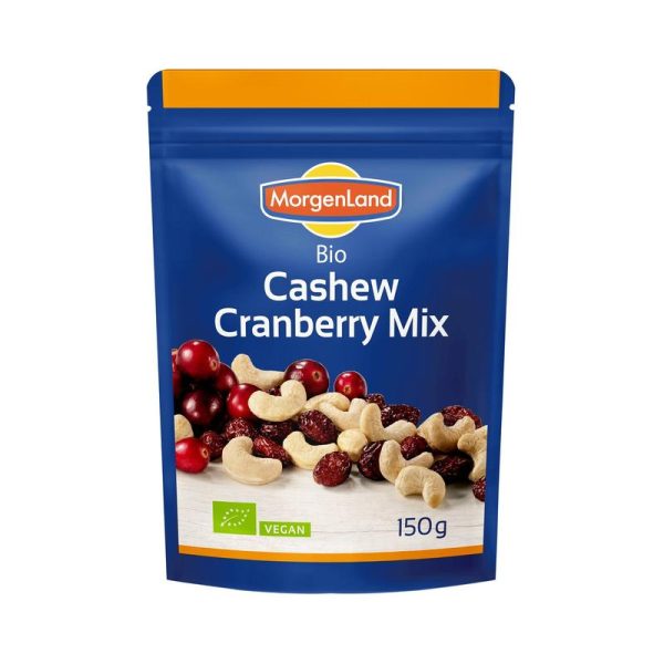 Bio Cashew Cranberry Mix Morgenland