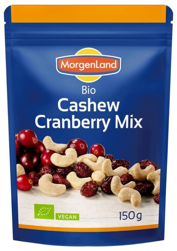 Bio Cashew Cranberry Mix Morgenland