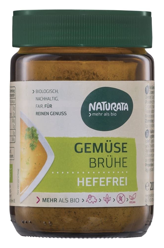 Naturata - Gemüsebrühe Hefefrei 6 Stück zu 200 g