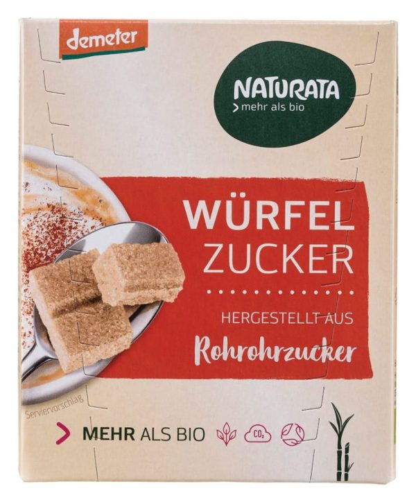 Würfel Zucker Naturata
