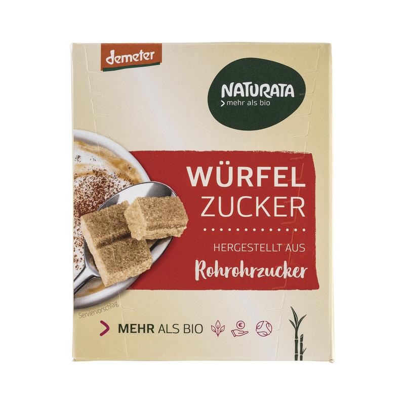 Würfel Zucker Naturata