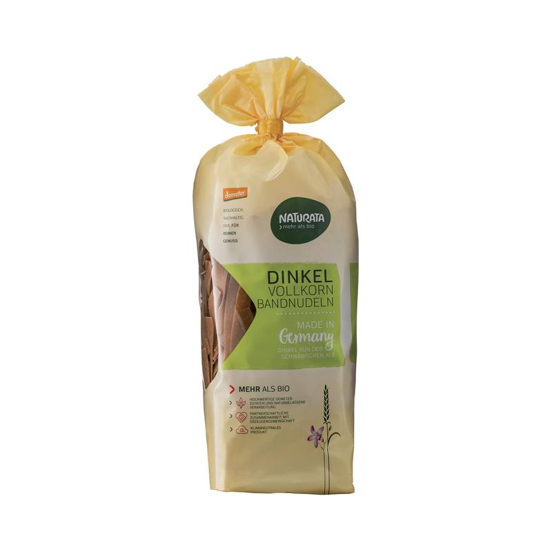 Dinkel Vollkorn Bandnudeln Naturata