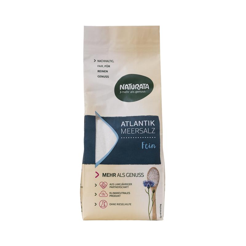 Atlantik Meersalz fein Naturata