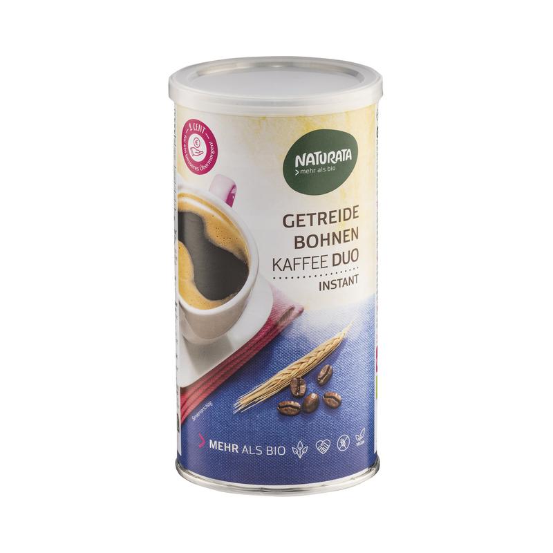 Getreide Bohnen Kaffee Duo Instant Naturata