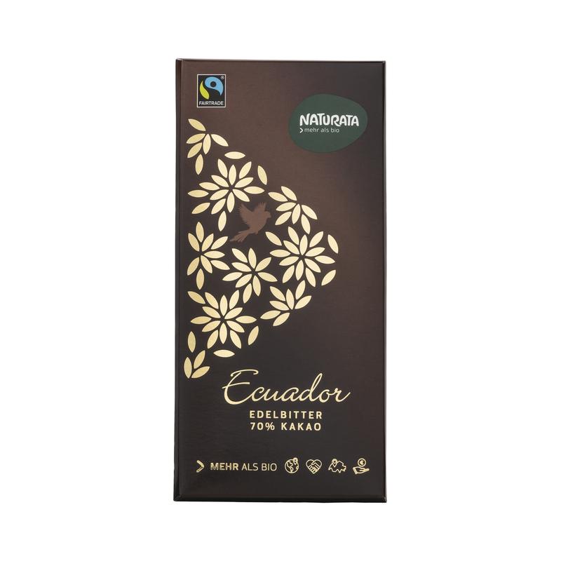 Naturata - Ecuador Edelbitter 70% Kakao