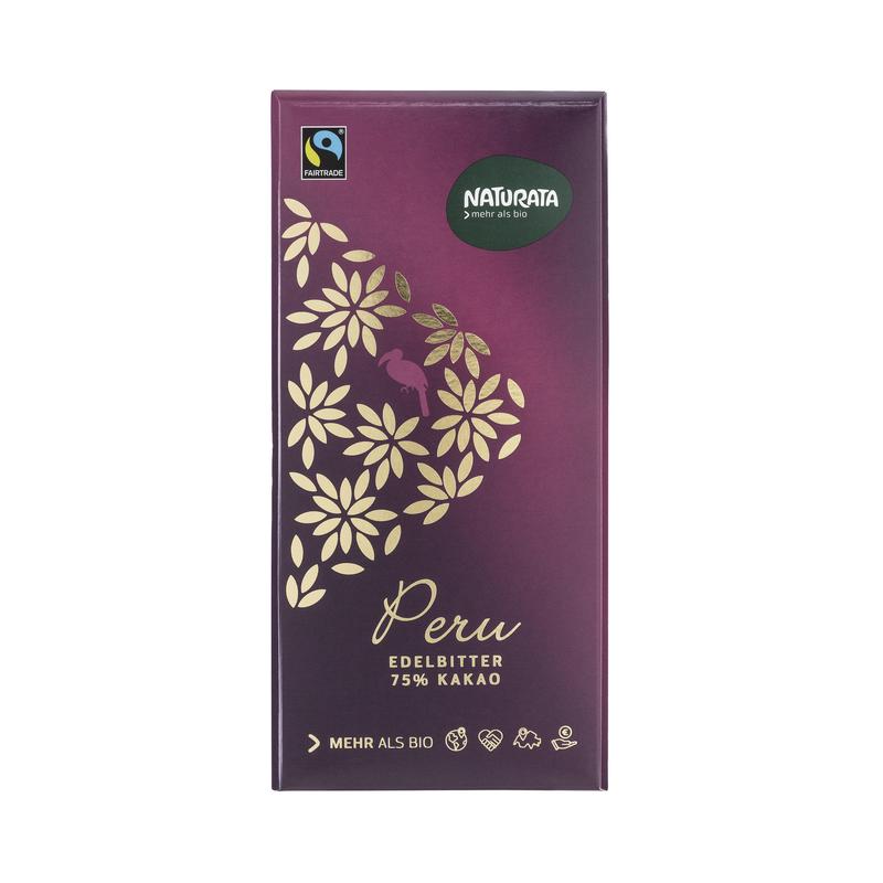 Peru Edelbitter 75% Kakao Naturata