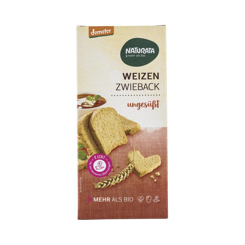 Weizen Zwieback ungesüßt Naturata