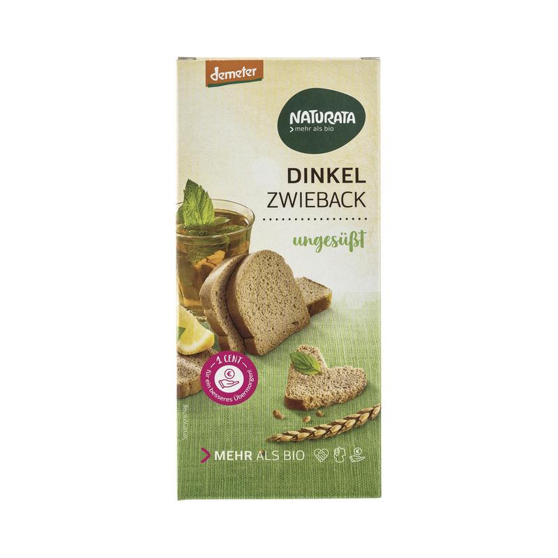 Dinkel Zwieback ungesüßt Naturata