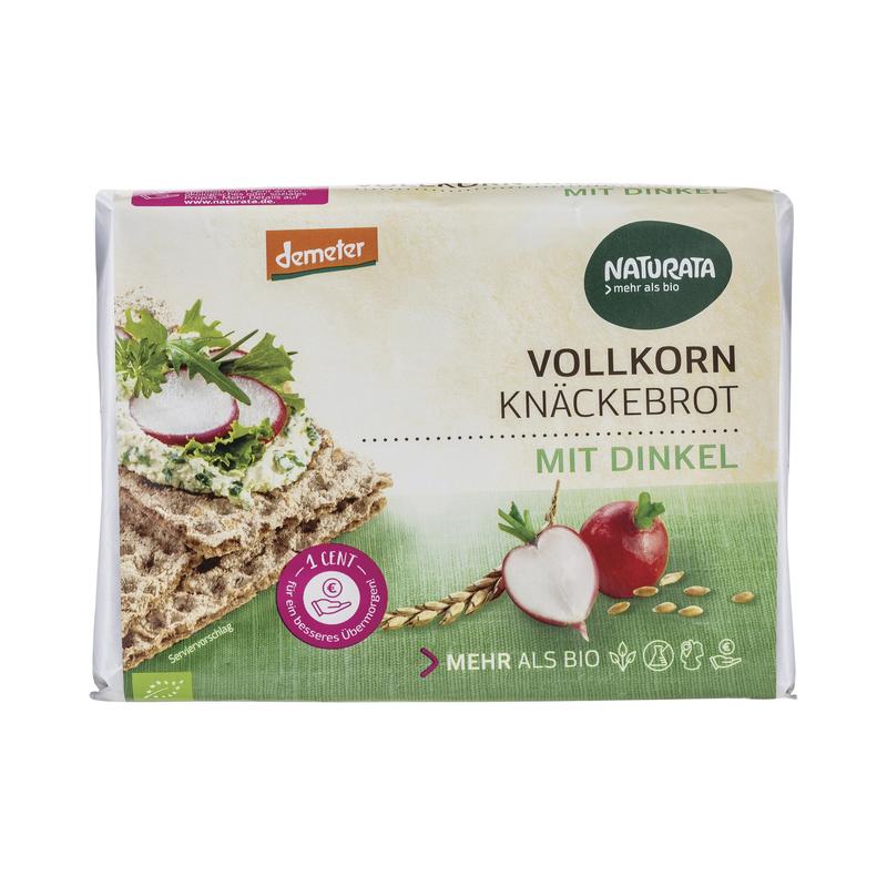 Vollkorn Knäckebrot mit Dinkel Naturata