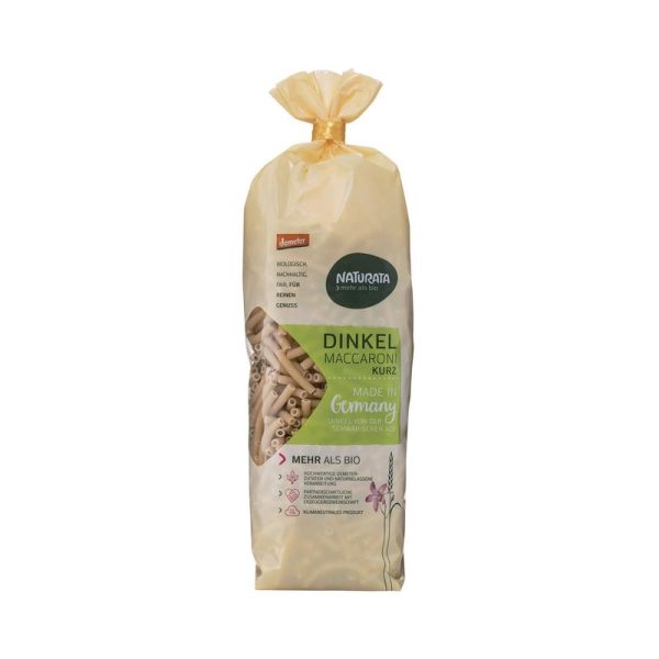 Dinkel Maccaroni kurz Naturata