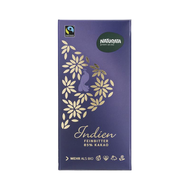 Indien Feinbitter 85% Kakao Naturata