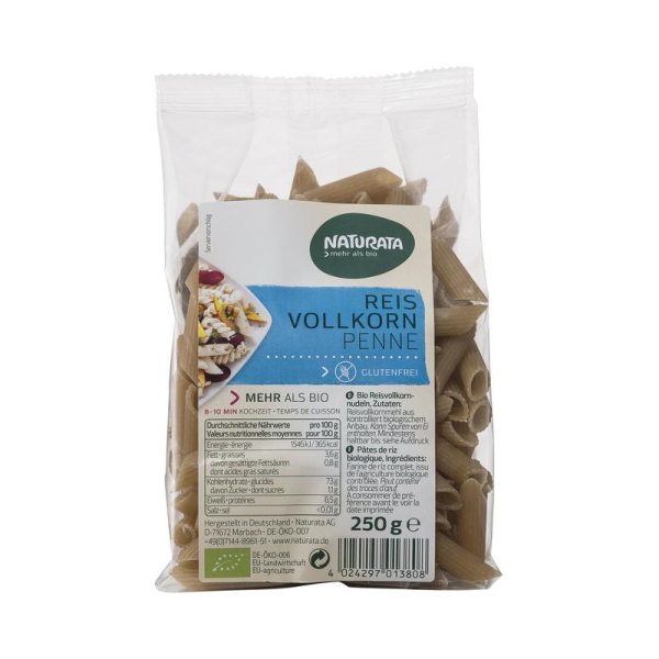 Reis Vollkorn Penne Naturata