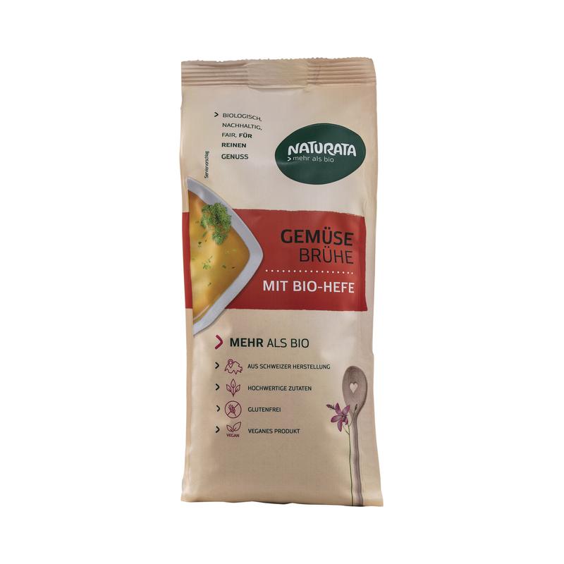 Gemüsebrühe mit Bio-Hefe Naturata