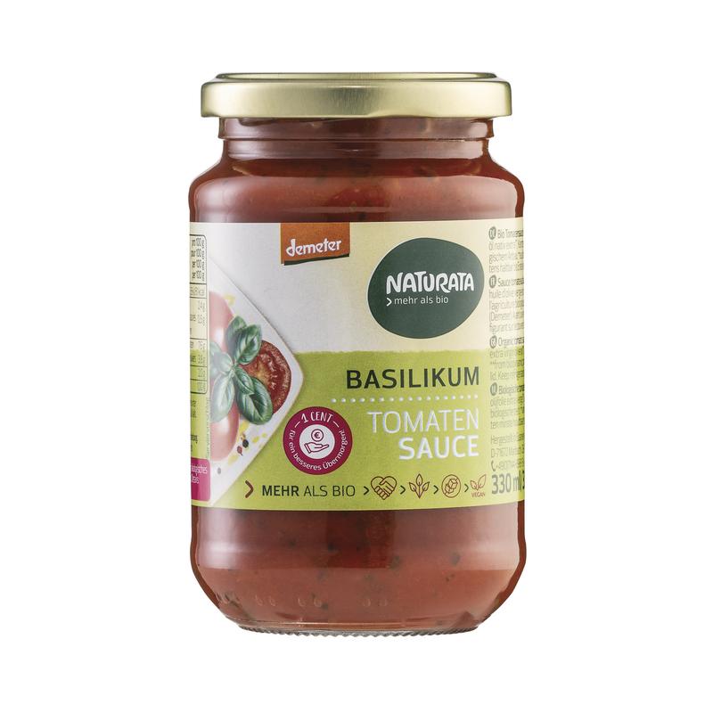 Basilikum Tomaten Sauce Naturata