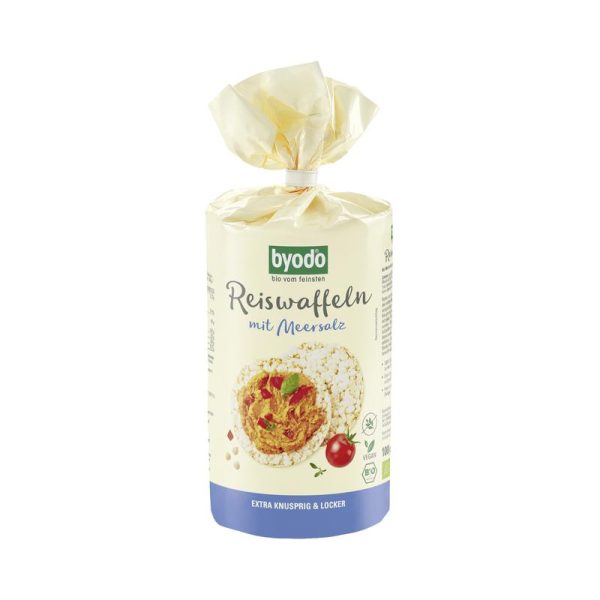 Reiswaffeln mit Meersalz Byodo