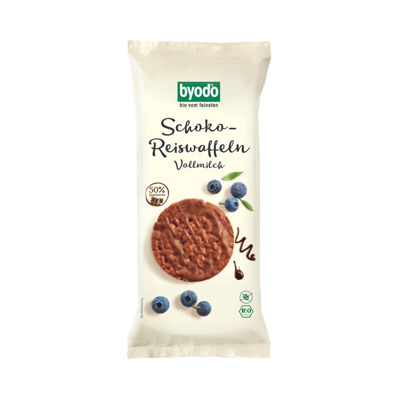 Schoko-Reiswaffeln Vollmilch Byodo