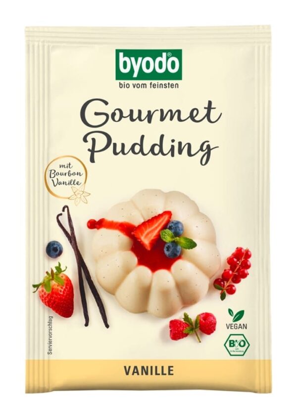 Gourmet Pudding Vanille Byodo