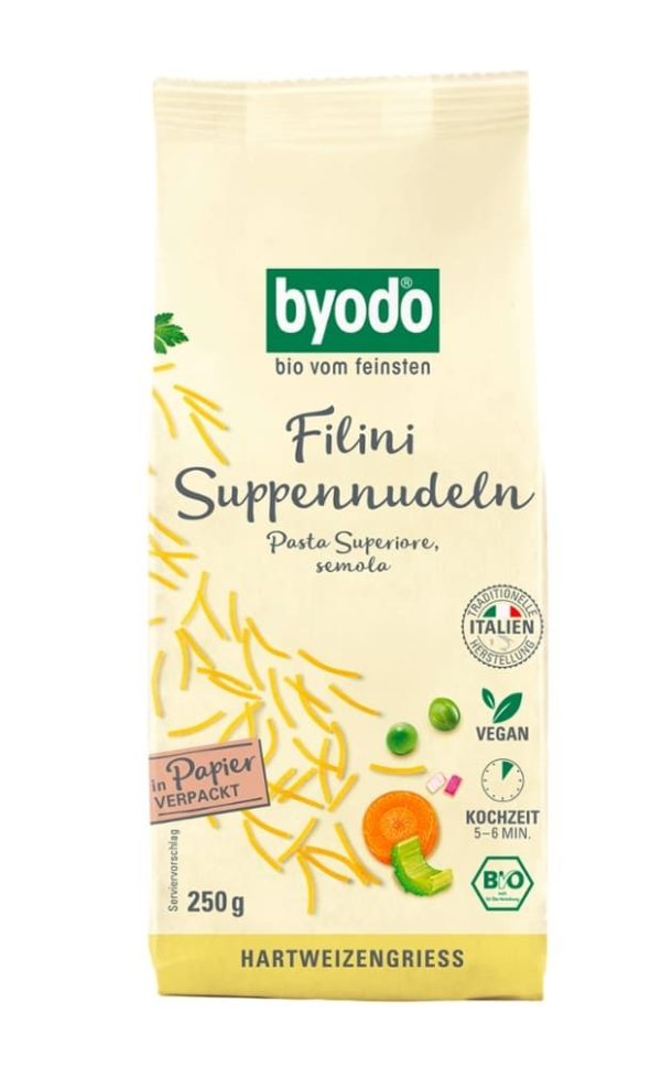 Filini Suppennudeln Hartweizengriess Byodo