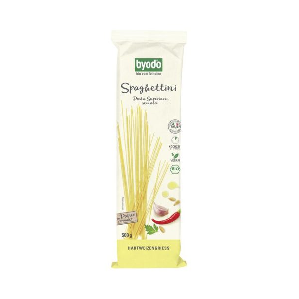 Spaghettini Hartweizengriess Byodo