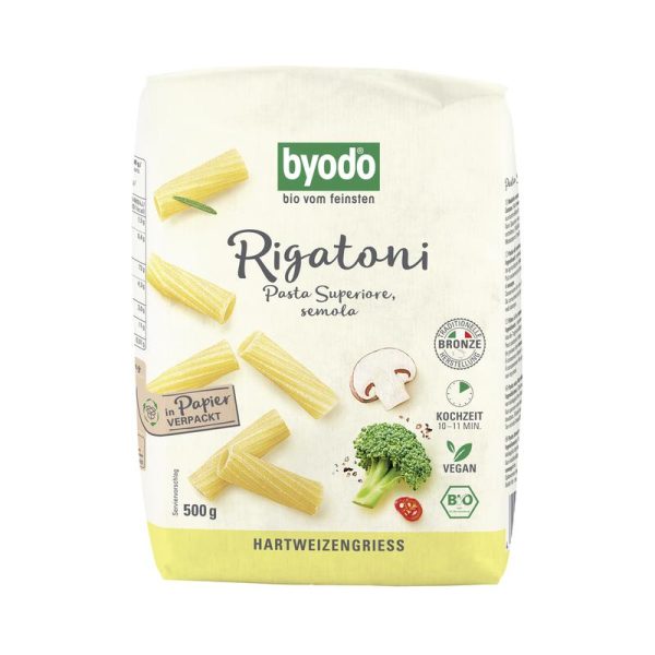 Rigatoni Hartweizengriess Byodo