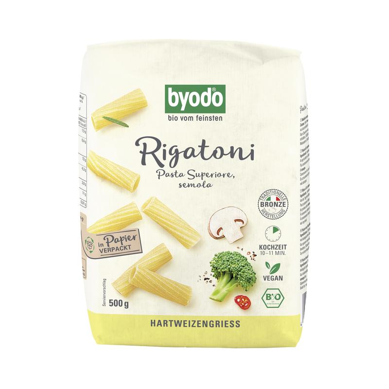 Rigatoni Hartweizengriess Byodo