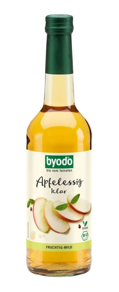 Byodo - Apfelessig klar 6 Stück zu 500 ml