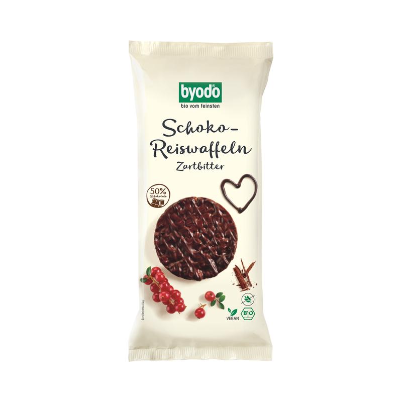 Schoko-Reiswaffeln Zartbitter Byodo