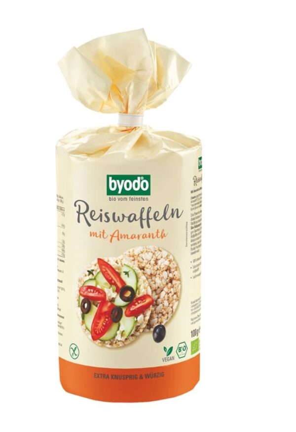 Reiswaffeln mit Amaranth Byodo