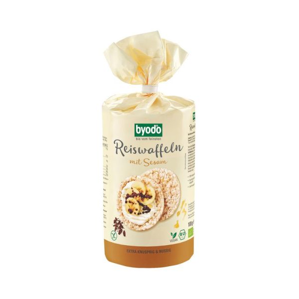 Reiswaffeln mit Sesam Byodo