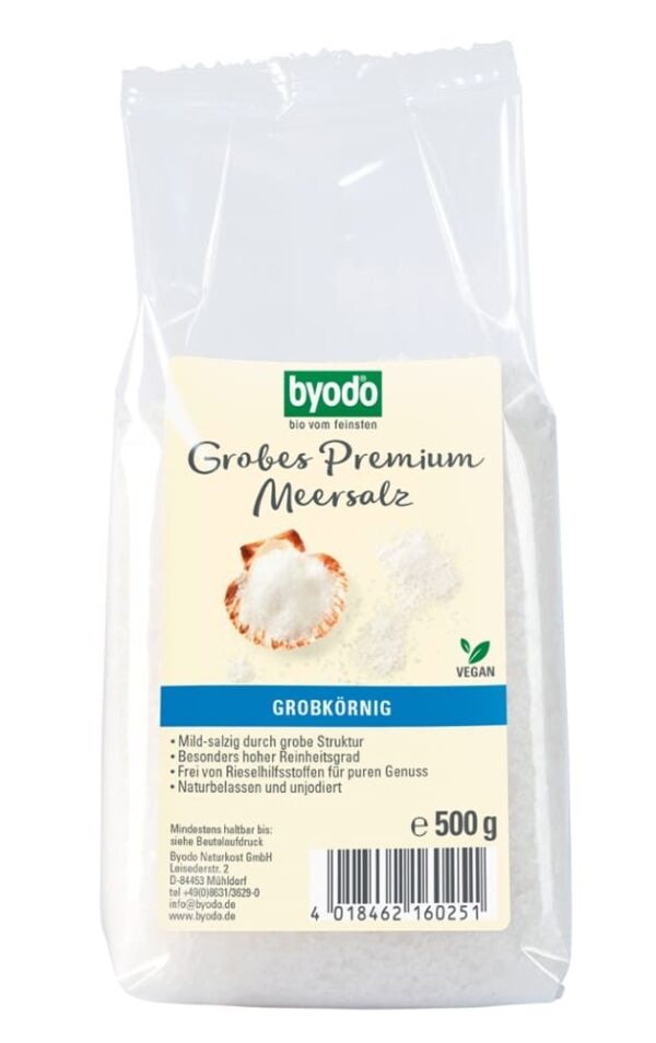 Grobes Premium Meersalz Byodo