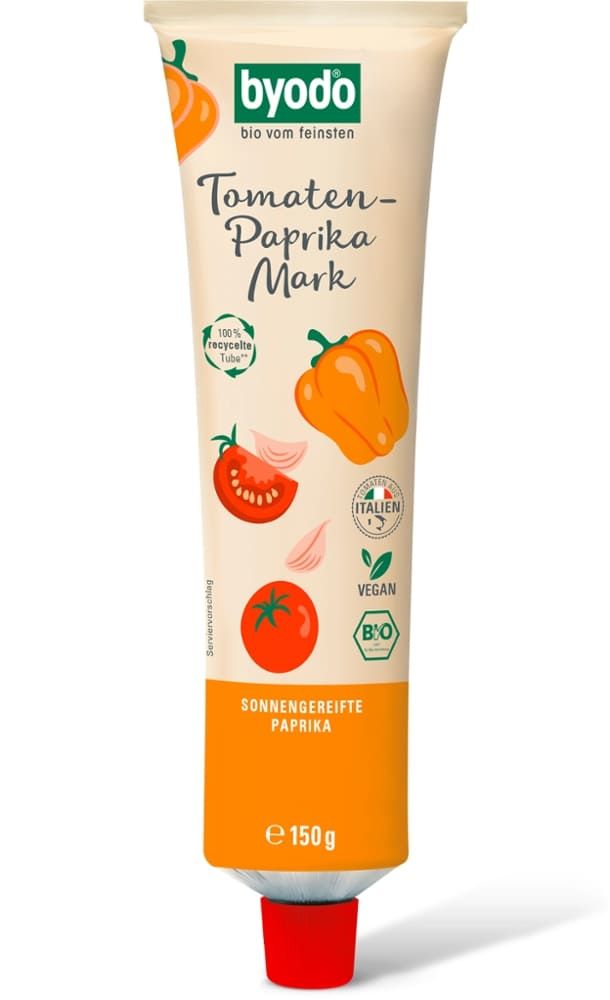 Byodo - Tomaten-Paprika Mark 8 Stück zu 150 g