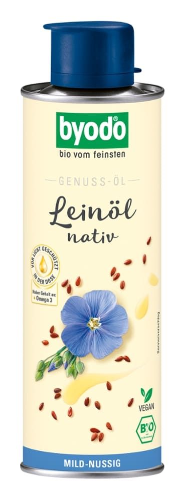 Byodo - Leinöl nativ 6 Stück zu 250 ml