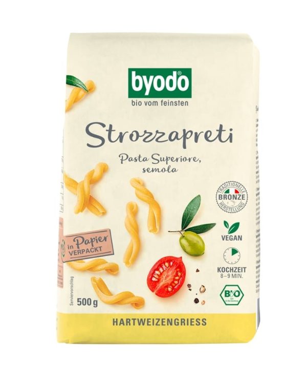 Strozzapreti Hartweizengriess Byodo