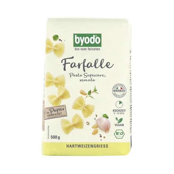 Farfalle Hartweizengriess Byodo