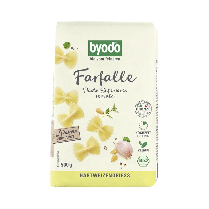 Farfalle Hartweizengriess Byodo