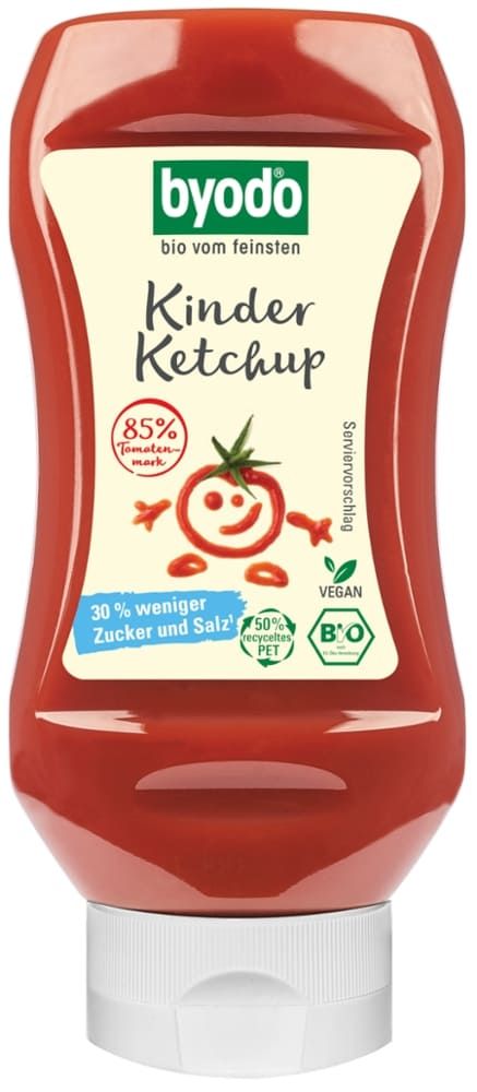 Byodo - Kinder Ketchup 6 Stück zu 300 ml