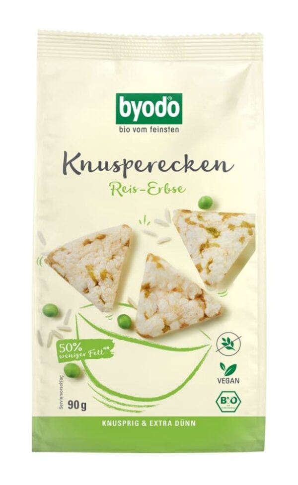 Knusperecken Reis Erbse Byodo