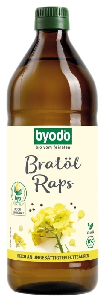 Byodo - Bratöl Raps 6 Stück zu 750 ml