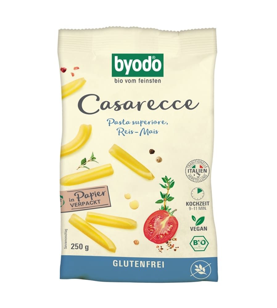 Byodo - Casarecce Reis-Mais 6 Stück zu 250 g